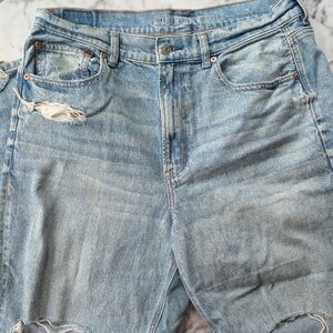 American Eagle Highest Rise Baggy Straight Jean 14L